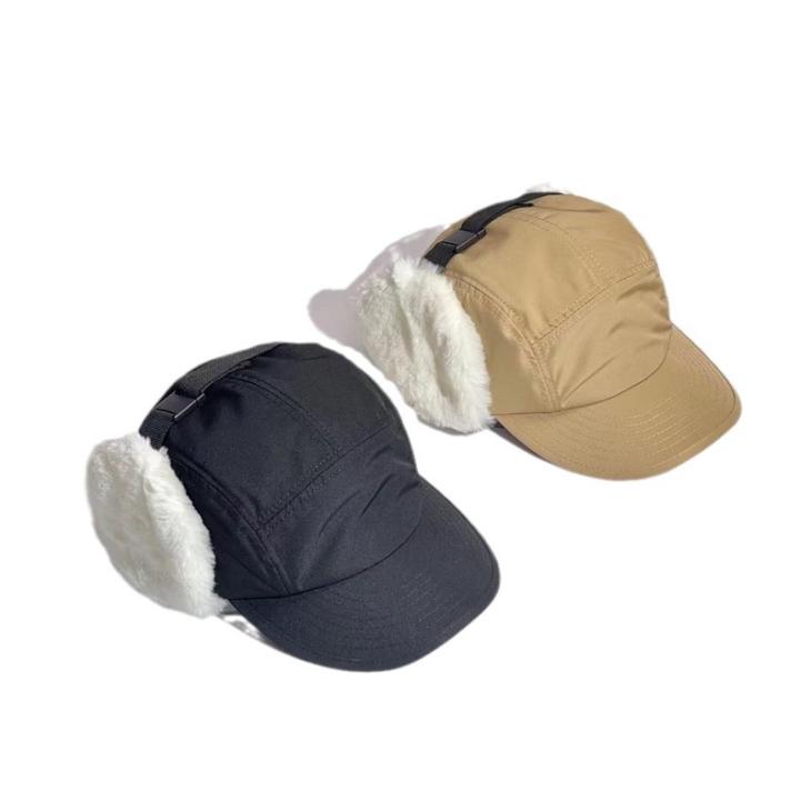 Mens  Hats And Gloves | Re-Nylon And Shearling Hat Accessories Black