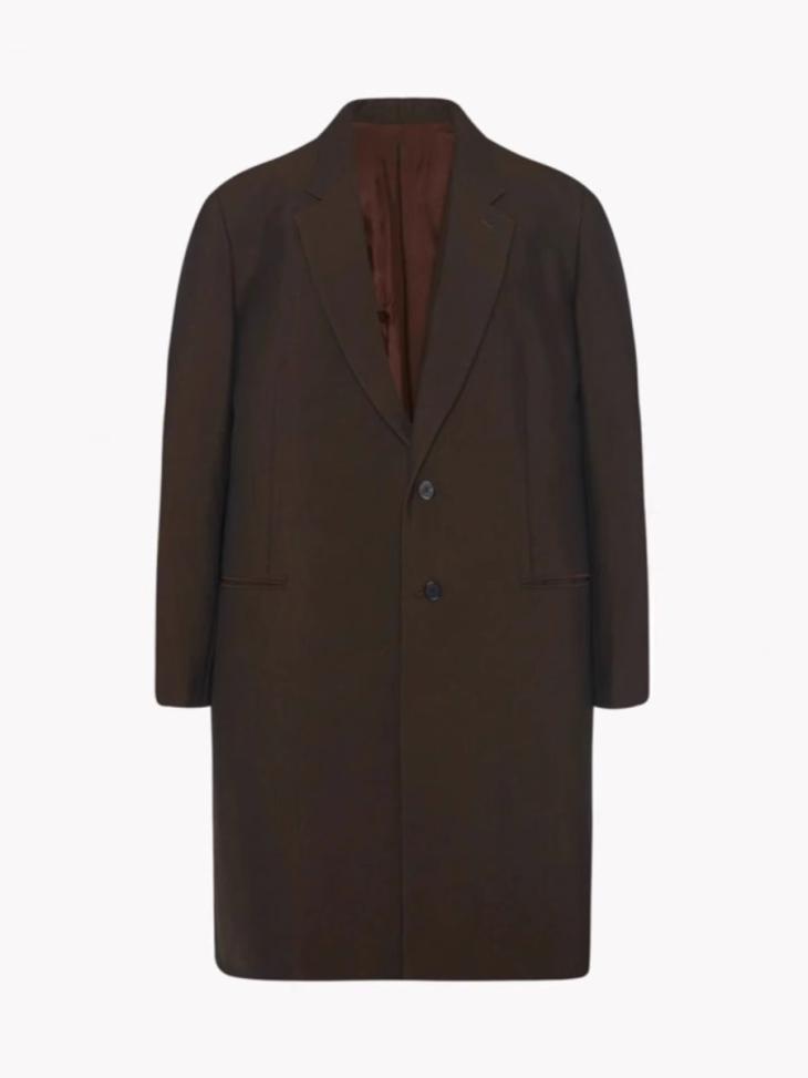 Mens  Jackets And Coats | Mohair Wool Coat With Collar Clothing Jackets And Coats