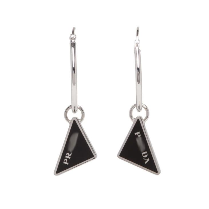 Mens  Jewels | Symbole Pendant Earring Accessories Black