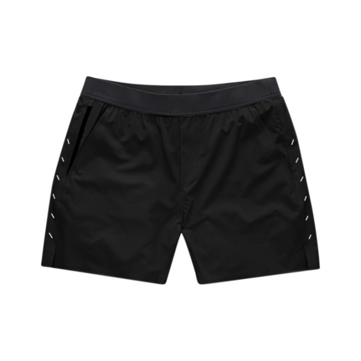 Mens  Jogging Suits And Sweatshirts | Piqué Bermudas With Re-Nylon Details Clothing Black/Black