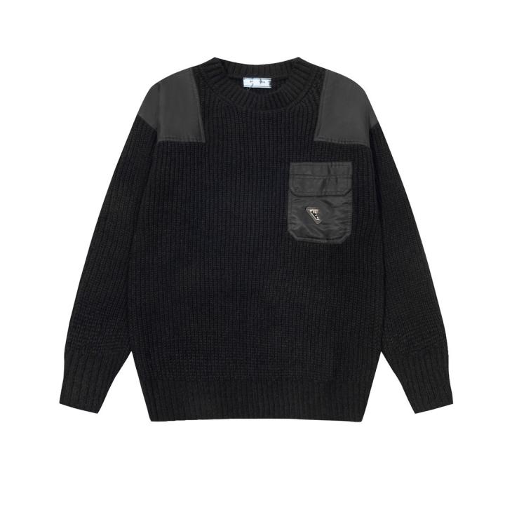 Mens  Knitwear | Wool And Cashmere Cardigan Clothing Black