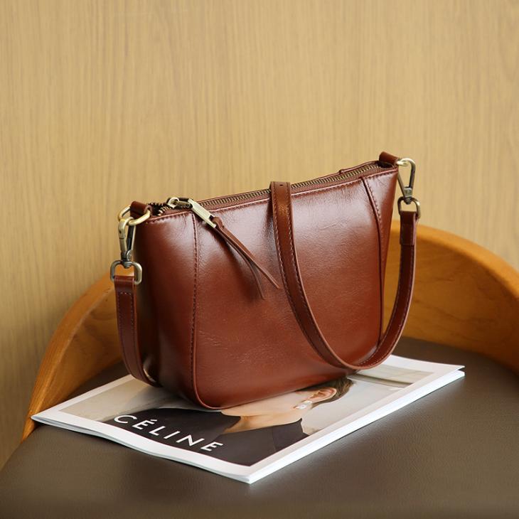 Mens  Messenger Bags | Leather Shoulder Bag Bags Caramel