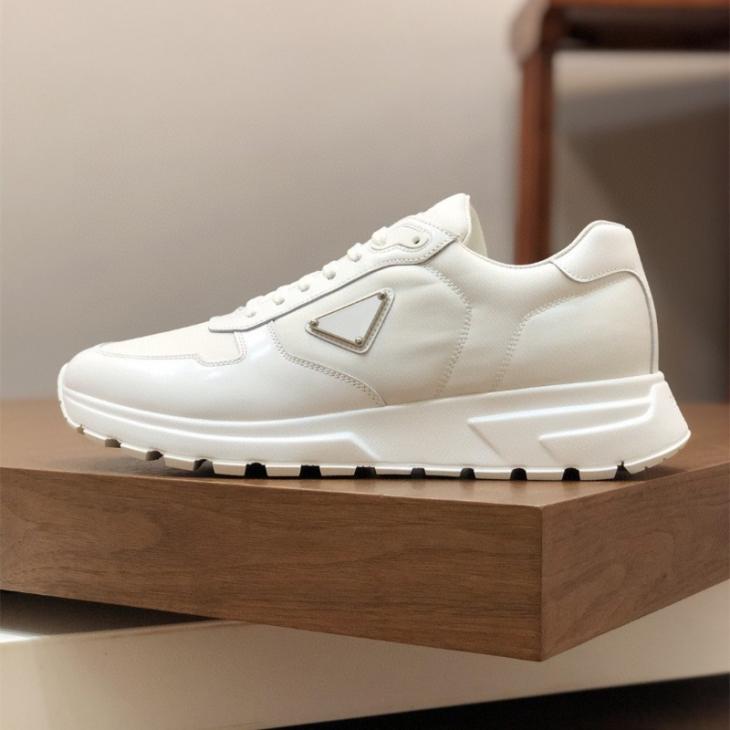 Mens  Sneakers | Prax 01 Re-Nylon And Brushed Leather Sneakers Mens Mens