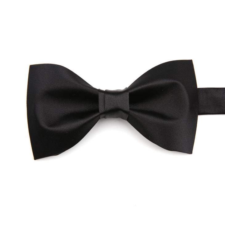 Mens  Ties And Bow Ties | Satin Bow-Tie Accessories Black