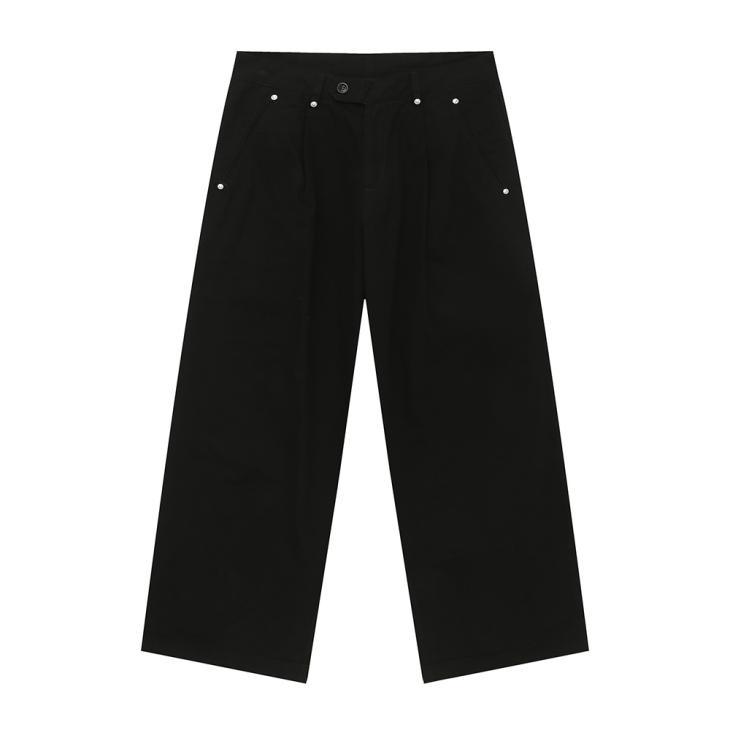 Mens  Trousers And Bermudas | Cotton Pants Clothing Black