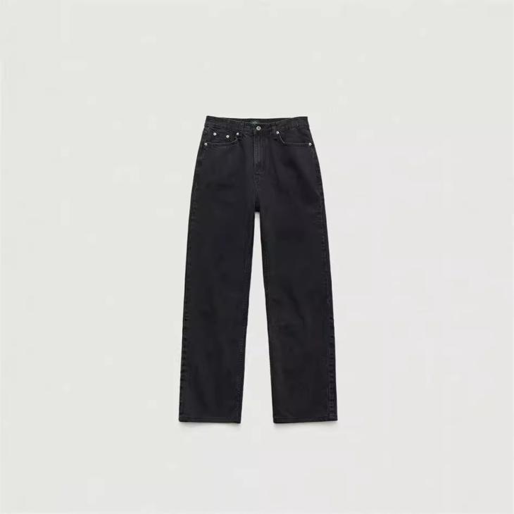 Womens  Denim | Barrel Leg Jeans Clothing Black