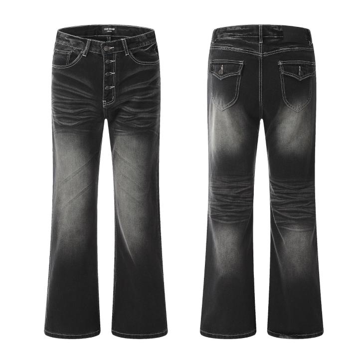 Womens  Denim | Five-Pocket Denim Jeans Clothing Black