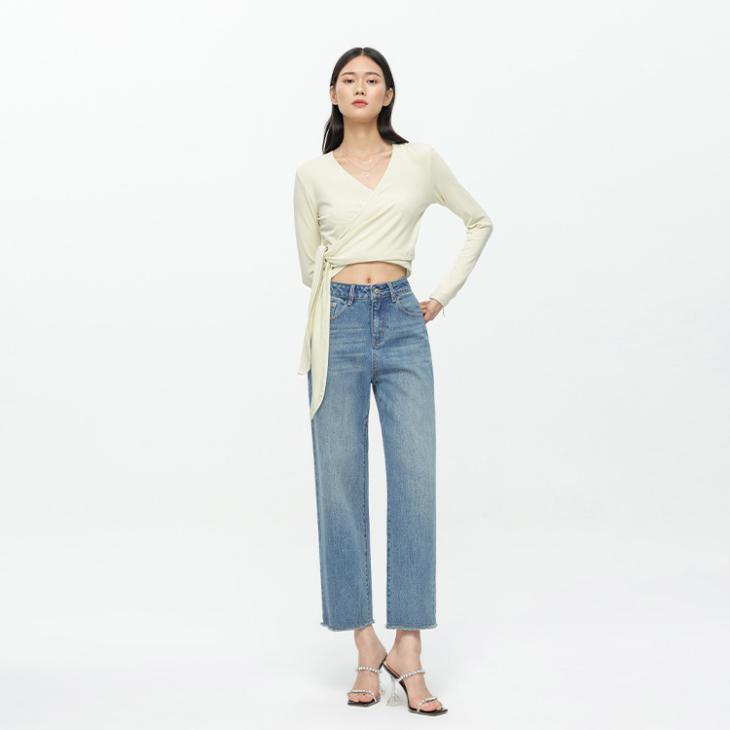 Womens  Denim | Five-Pocket Denim Jeans Clothing Denim