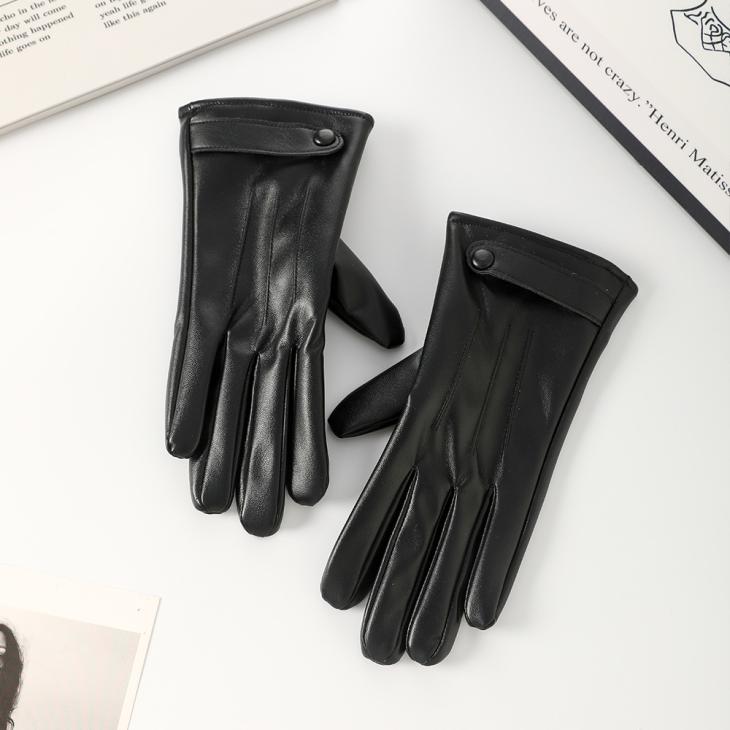 Womens  Hats And Gloves | Leather Gloves Accessories Black