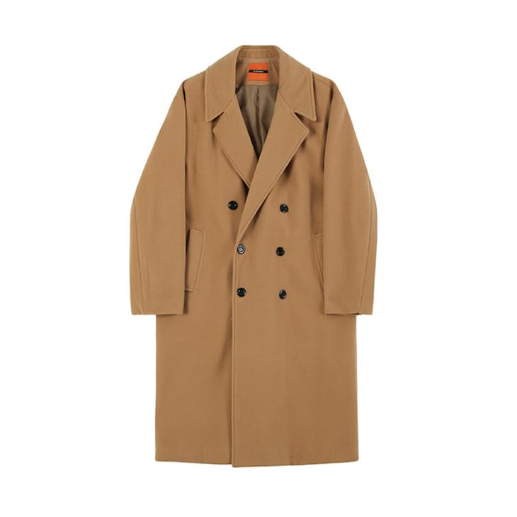 Womens  Jackets And Coats | Double-Breasted Cashgora Coat Clothing Camel Brown