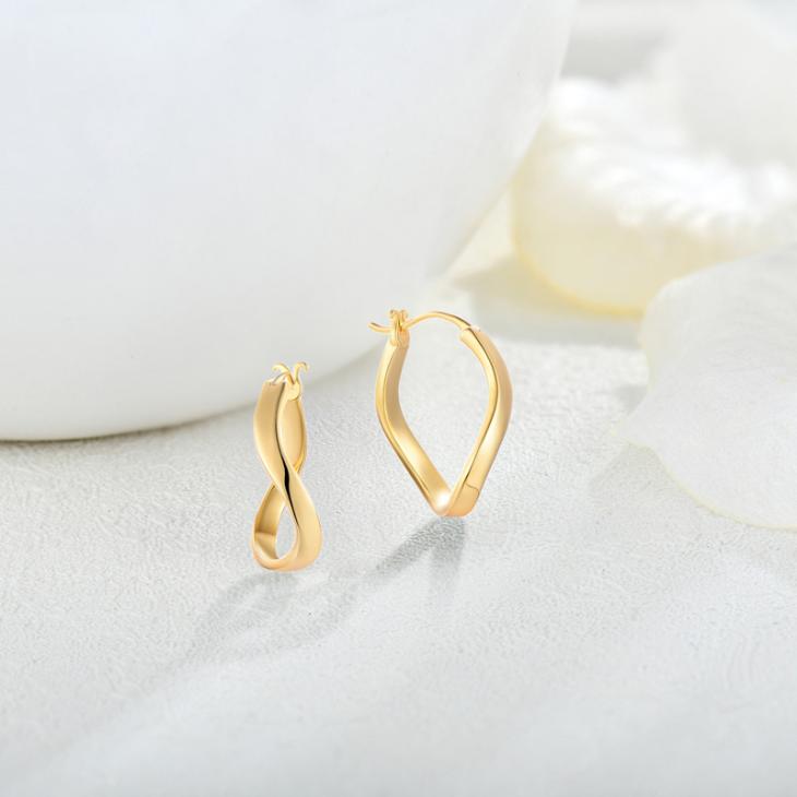 Womens  Jewels | Metal Earrings Gold