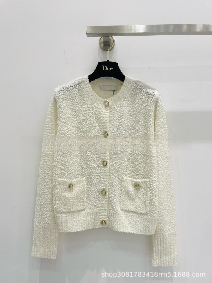 Womens  Knitwear | Bouclé Mohair Cardigan Clothing Knitwear