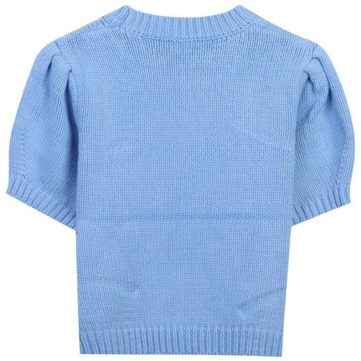 Womens  Knitwear | Short-Sleeved Cashmere Sweater Clothing Knitwear