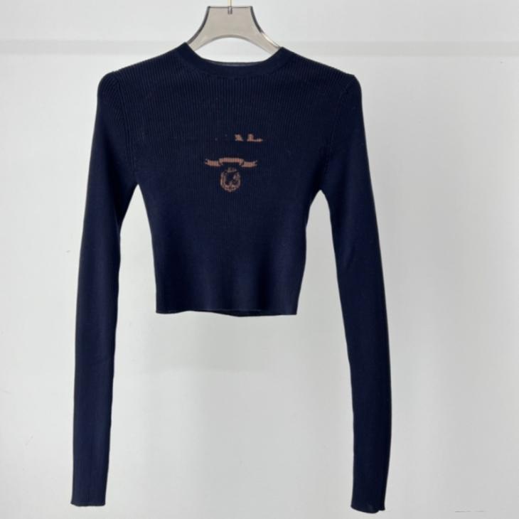 Womens  Knitwear | Superfine Wool Crew-Neck Sweater Clothing Camel Brown