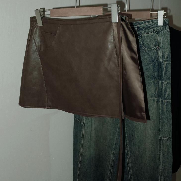 Womens  Leather Clothing | Leather Miniskirt Clothing Leather Clothing