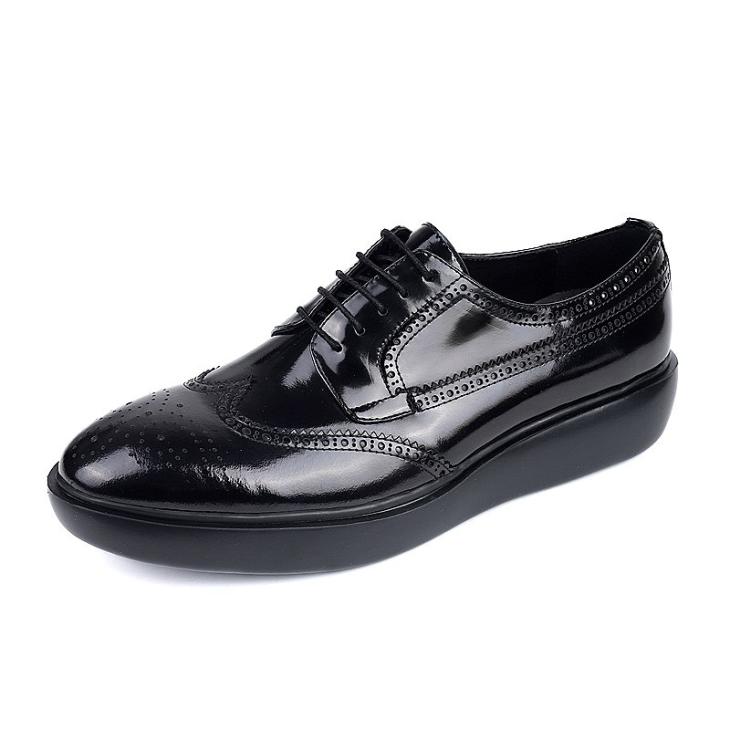 Womens  Loafers | Brushed Leather Derby Shoes Lace-Ups Lace-Ups