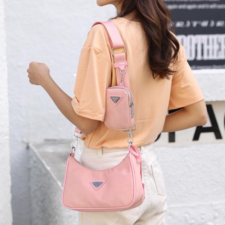 Womens  Mini Bags | Re-Nylon Re-Edition 2000 Mini-Bag Bags Alabaster Pink