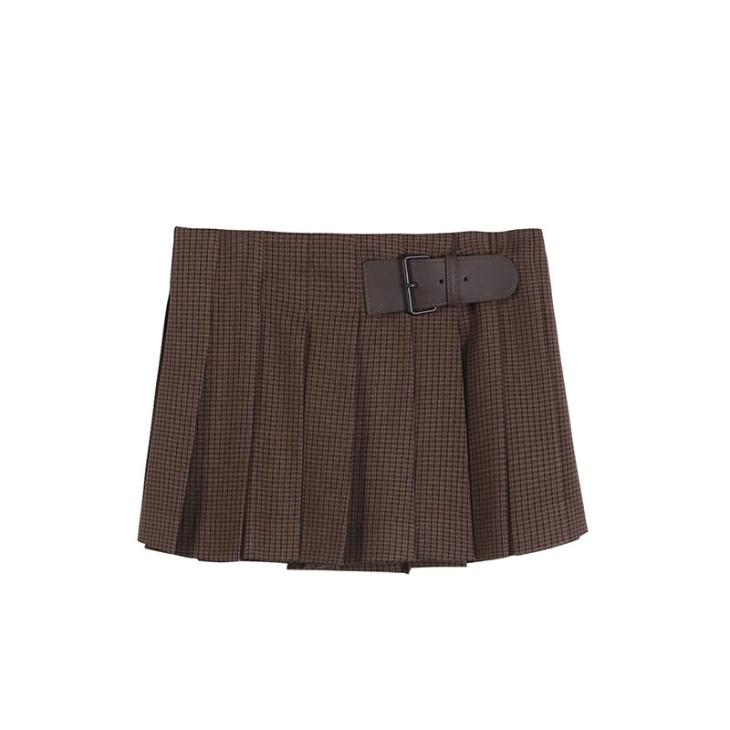 Womens  Skirts | Gabardine Miniskirt Clothing Khaki