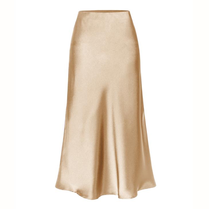 Womens  Skirts | Gradient Twill Midi-Skirt Clothing Cord