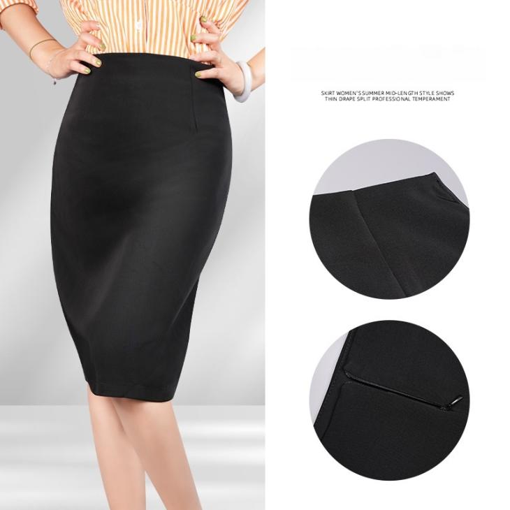 Womens  Skirts | Re-Nylon Pencil Skirt Clothing Black