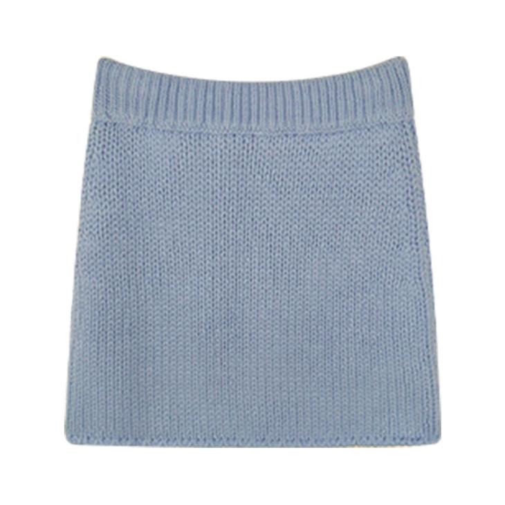 Womens  Skirts | Shetland Wool Miniskirt Clothing Alabaster Pink