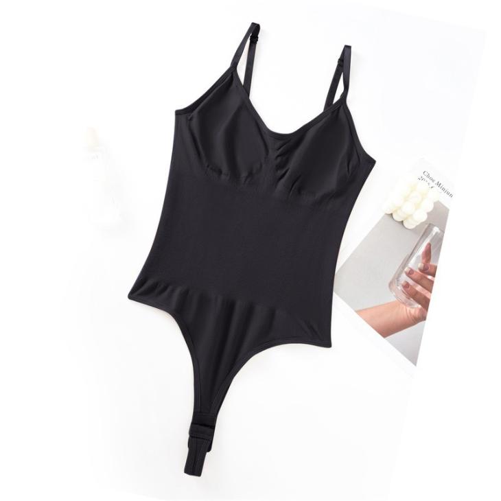 Womens  Swimwear | Interlock Fabric One-Piece Swimsuit Clothing Black