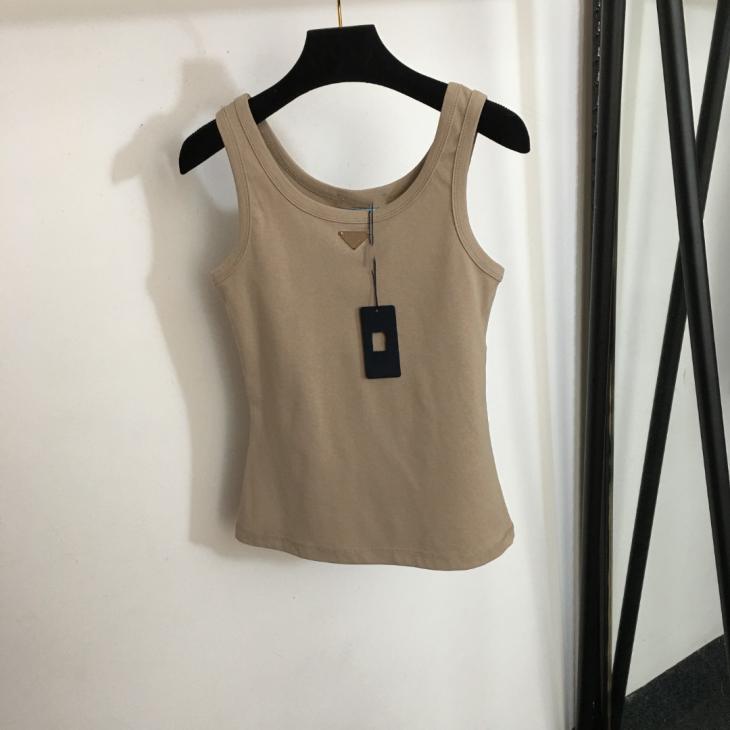 Womens  T-Shirts And Sweatshirts | Ribbed Knit Crop Top Clothing Khaki