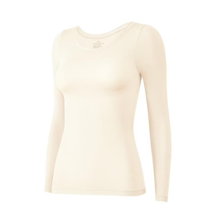 Womens  T-Shirts And Sweatshirts | Silk Jersey Top Clothing Musk