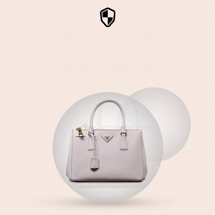 Womens  Top Handles | Galleria Patent Leather Mini Bag Bags Ivory