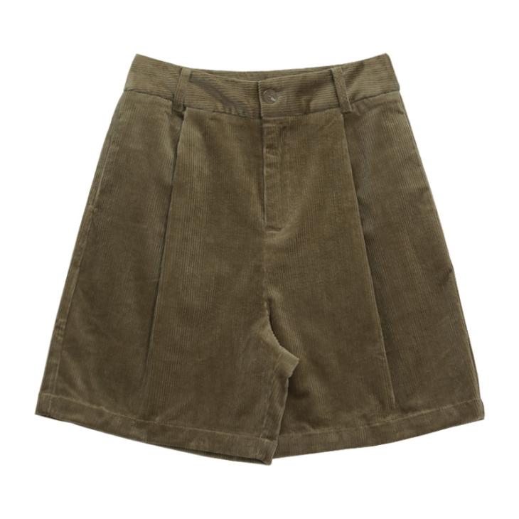 Womens  Trousers And Shorts | Corduroy Shorts Clothing Barley