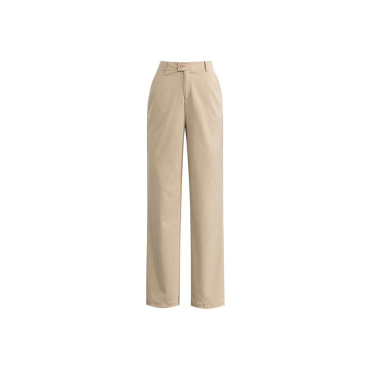 Womens  Trousers And Shorts | Gabardine Pants Clothing Khaki