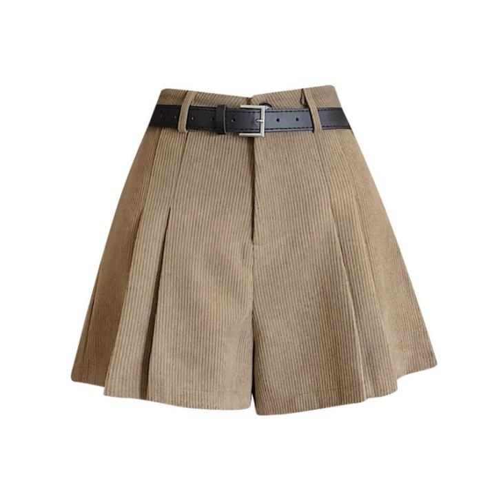 Womens  Trousers And Shorts | Gabardine Shorts Clothing Khaki