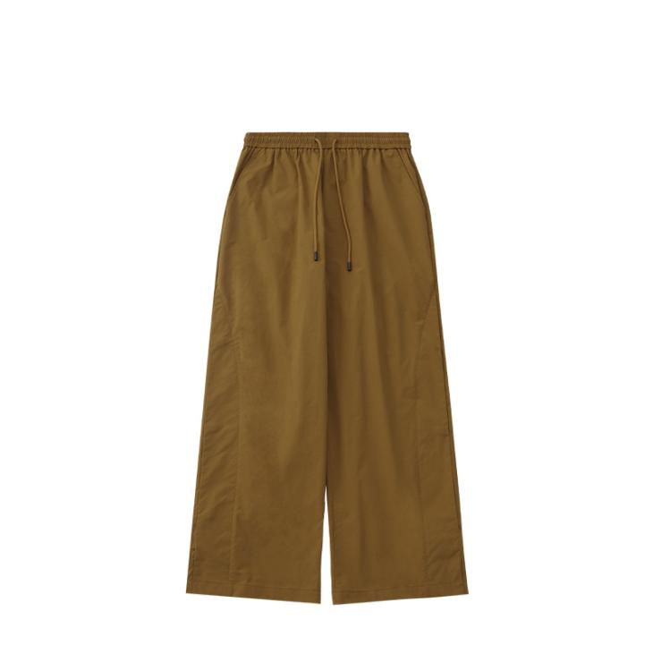 Womens  Trousers And Shorts | Lightweight Re-Nylon Pants Clothing Camel Brown