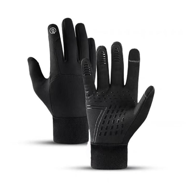 Mens  Hats And Gloves | Gore-Tex, Leather And Knit Ski Gloves Accessories Black