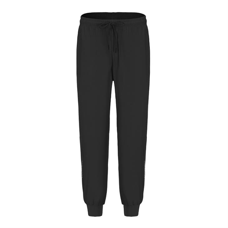 Mens  Trousers And Bermudas | Silk Blend Joggers Clothing Black