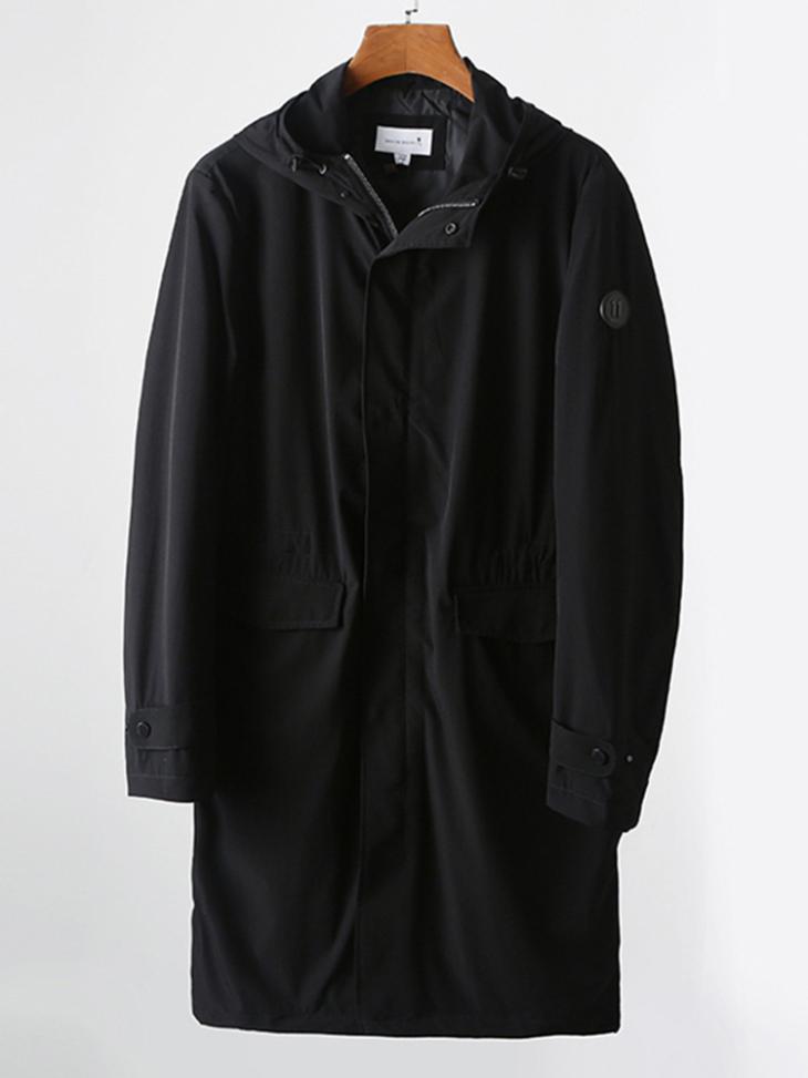 Mens  Outerwear | Re-Nylon Parka Clothing Black